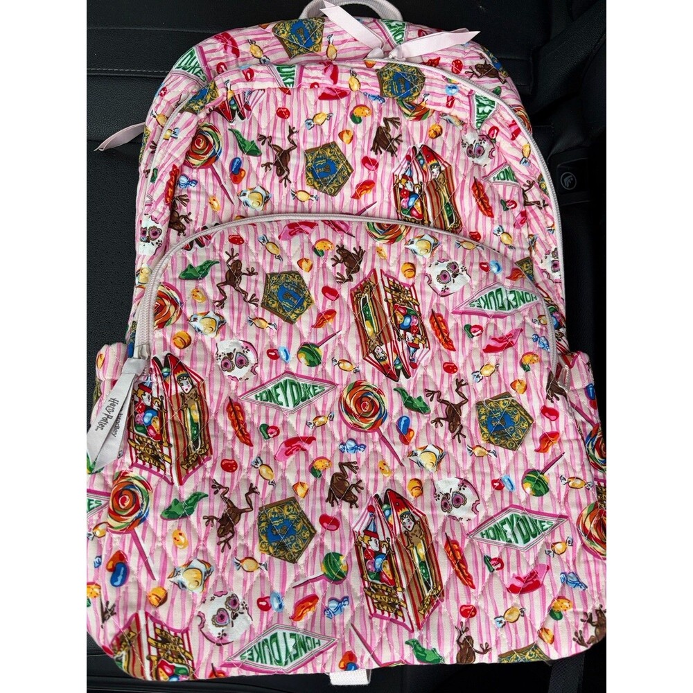 Vera Bradley Harry Potter Honey Dukes Pink Large Essential Backpack NWT